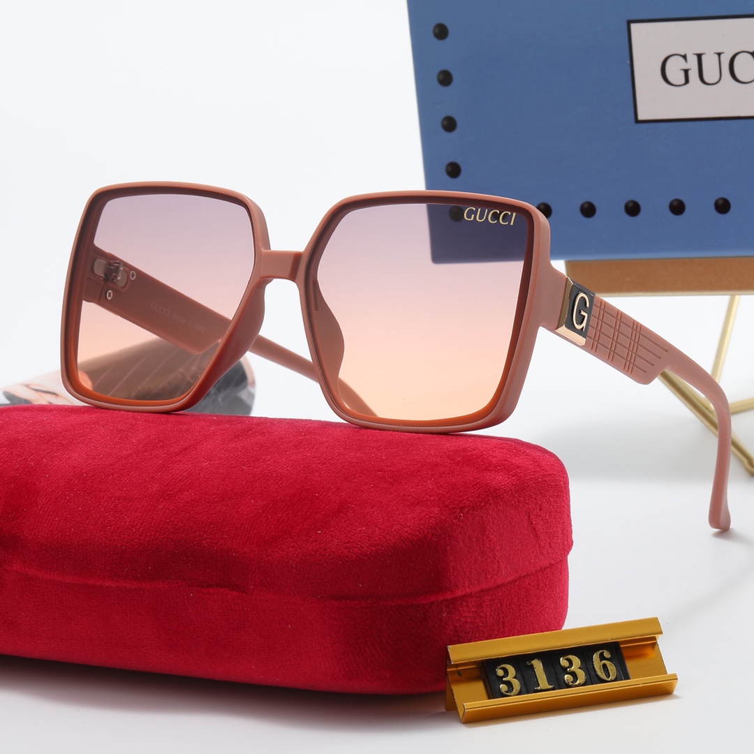 GUCCI GG Sunglasses 3136