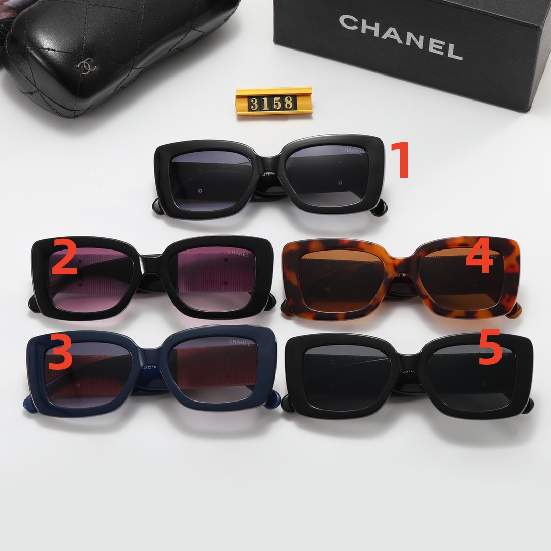 Chanel CC Sunglasses 3158