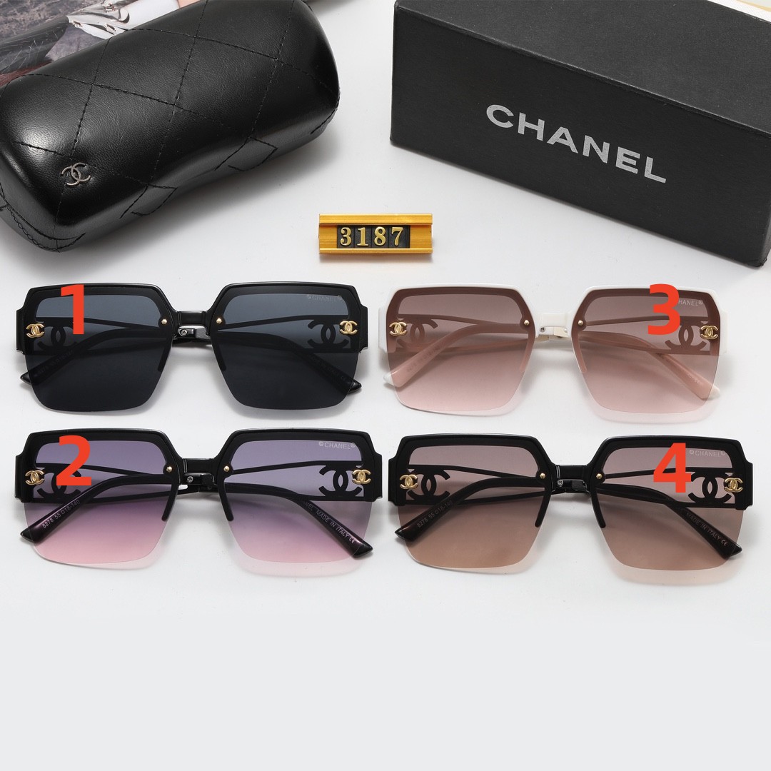 Chanel CC Sunglasses 3187