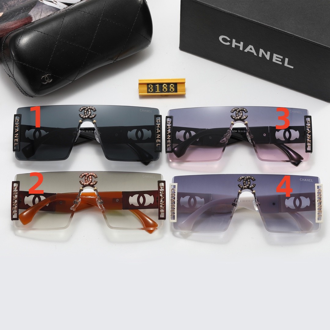 Chanel CC Sunglasses 3188