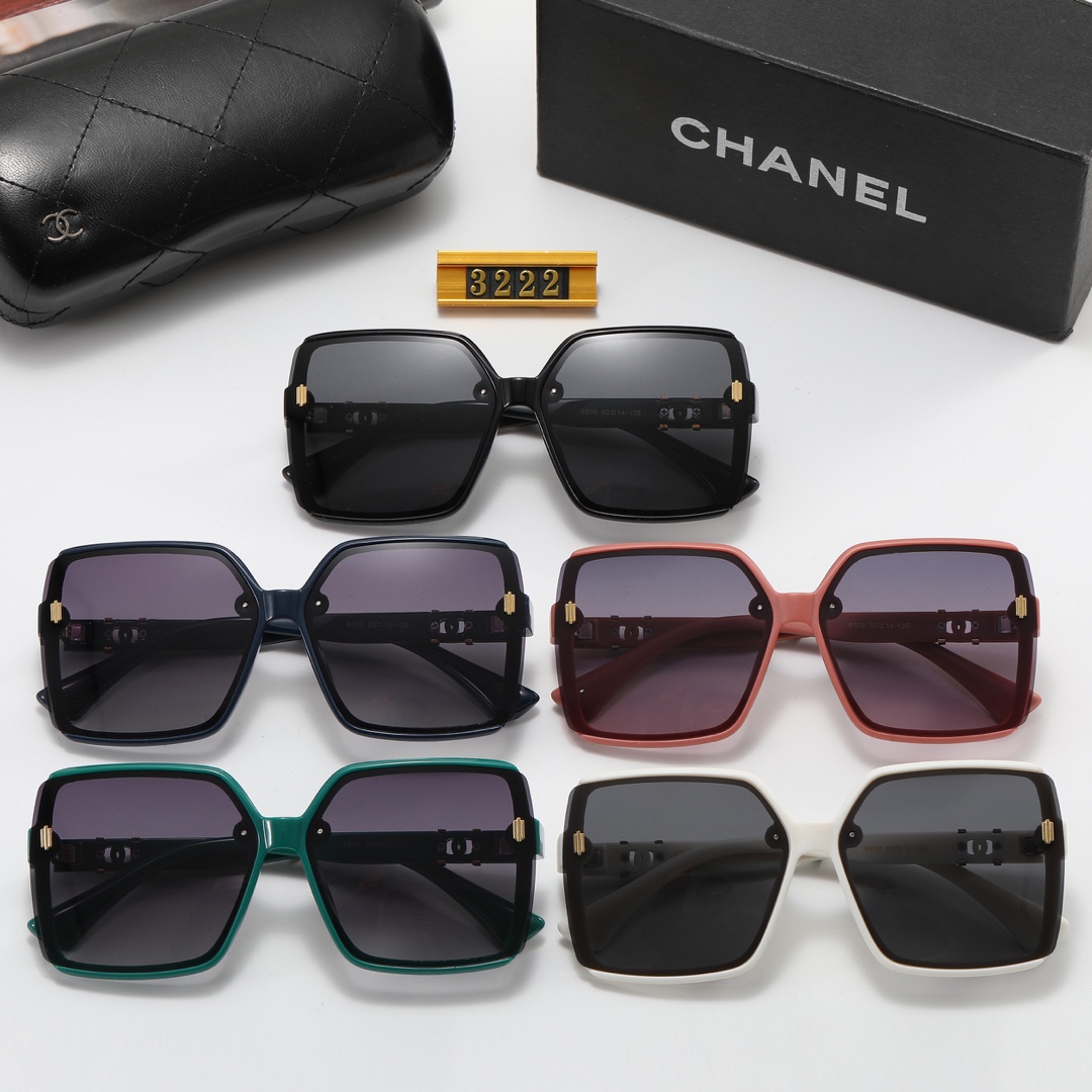 Chanel CC Sunglasses 3222