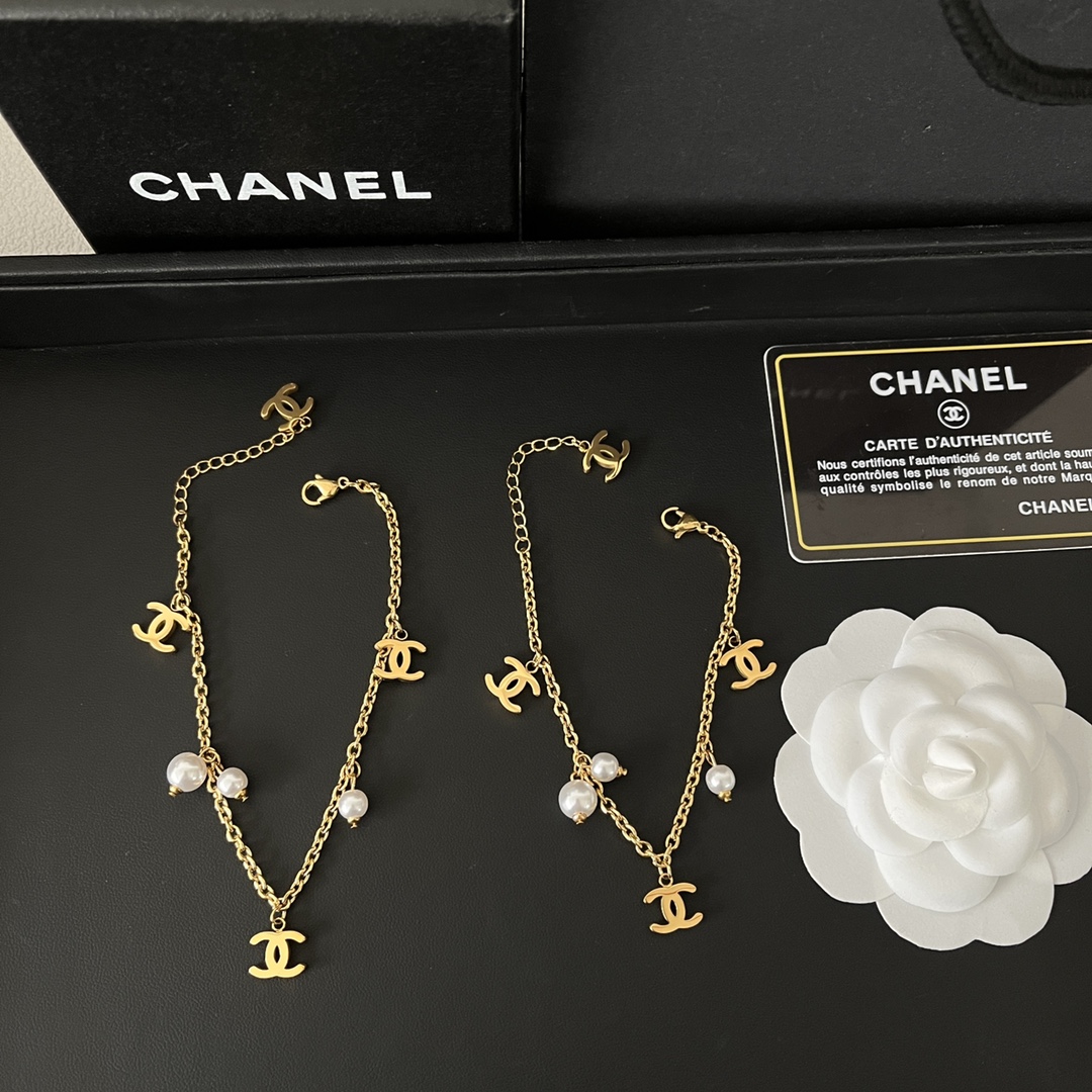 L122/B016  Chanel pears Bracelet/Anklet