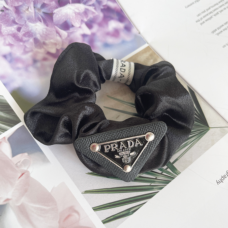 Prada silk hairloop hairband