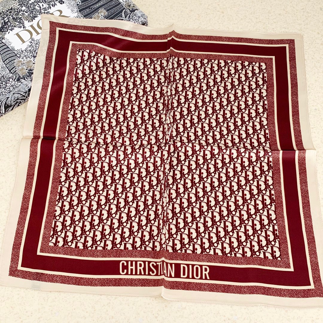 Dior silk scarf 112187