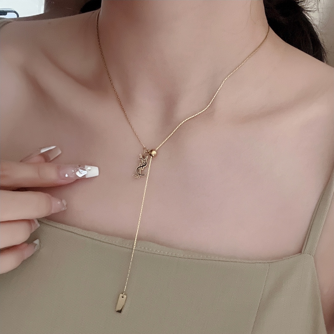 X537  YSL necklace