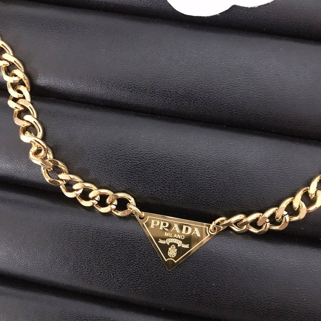 Prada choker necklace 112288