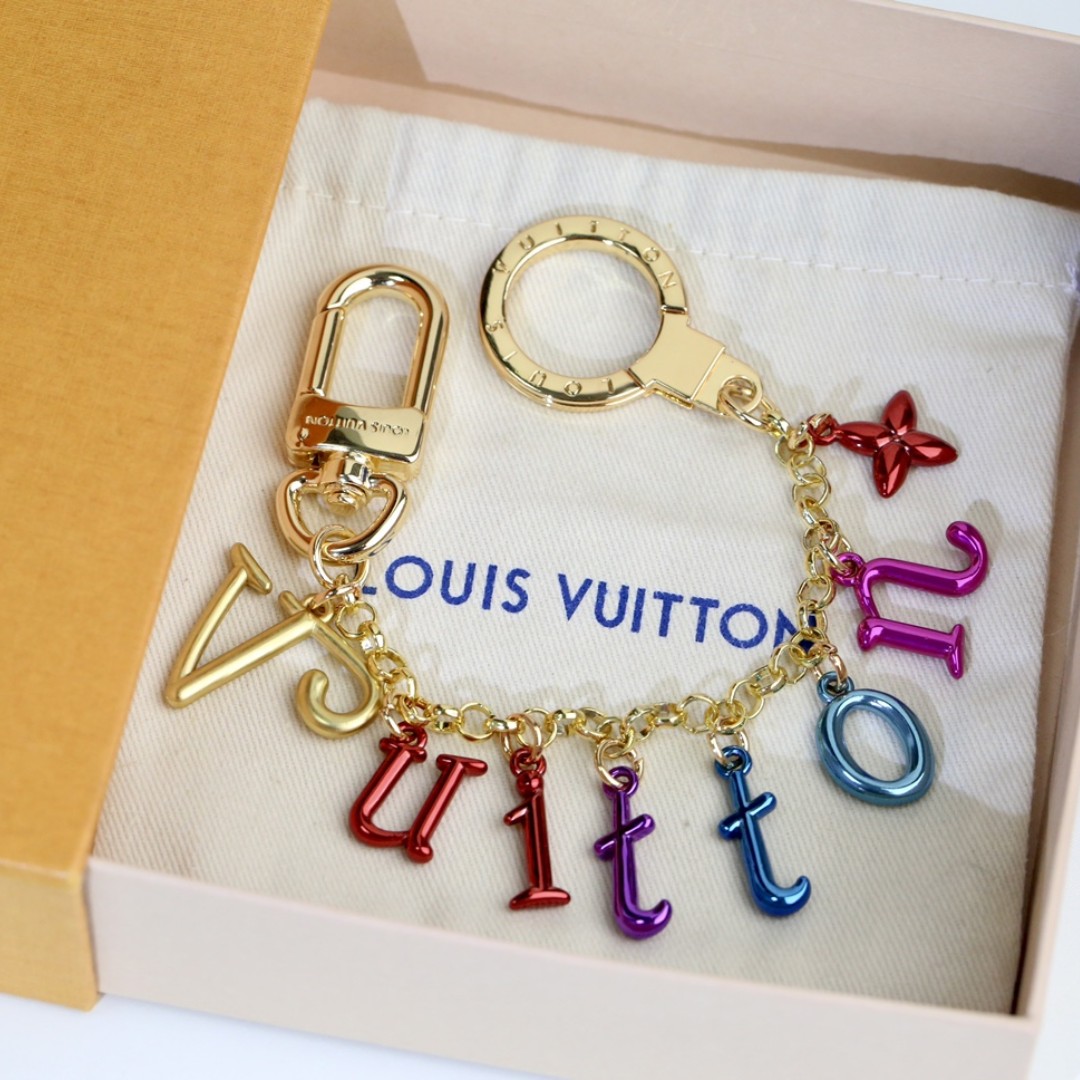 LV Louis vuitton logo keychain(M7)