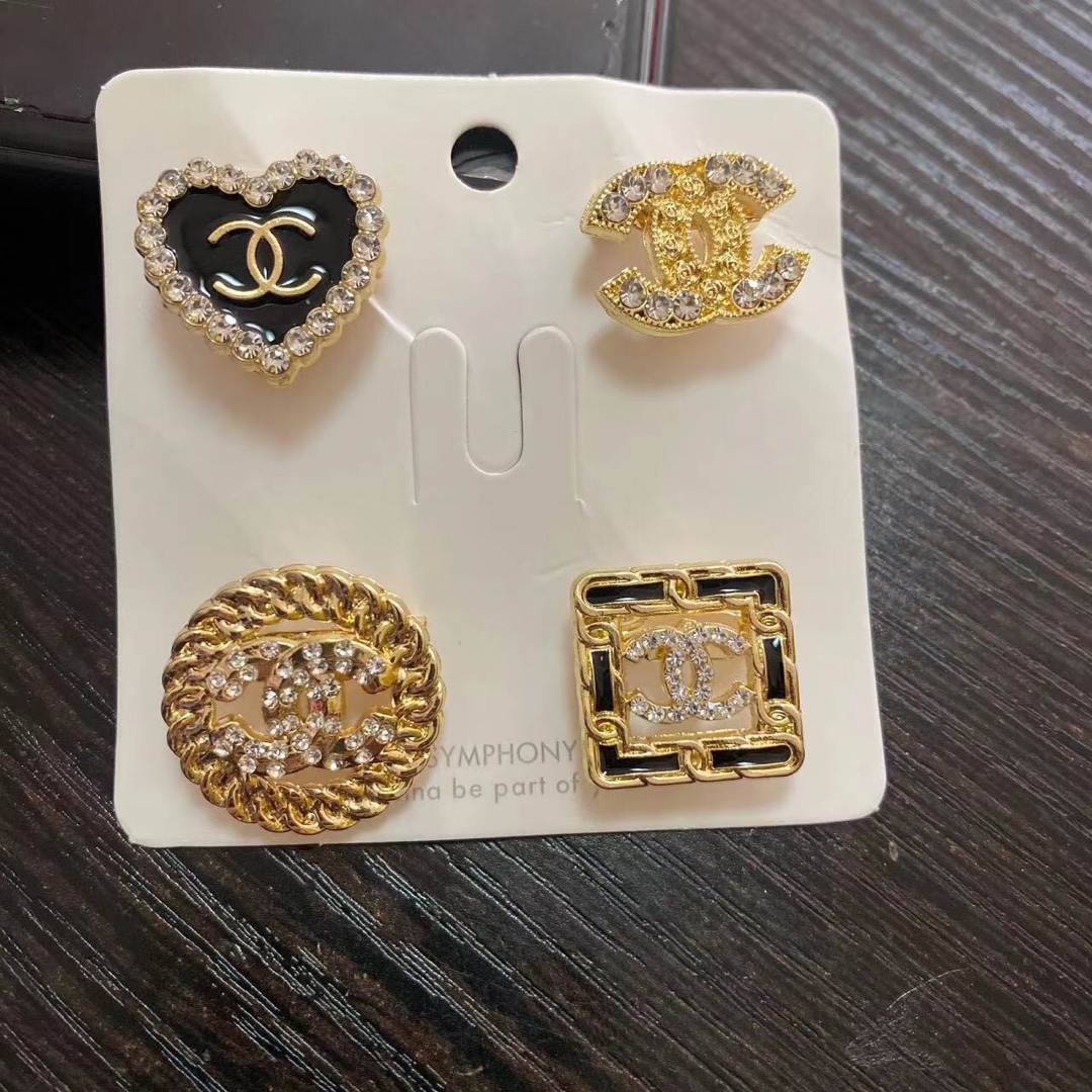 Chanel Set brooch 4pcs 112333