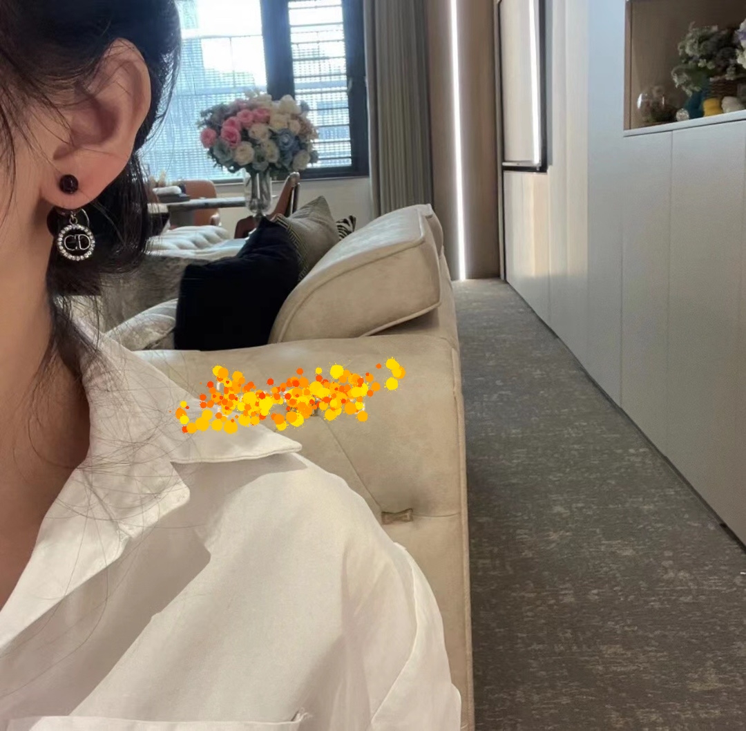 A773  Dior earrings
