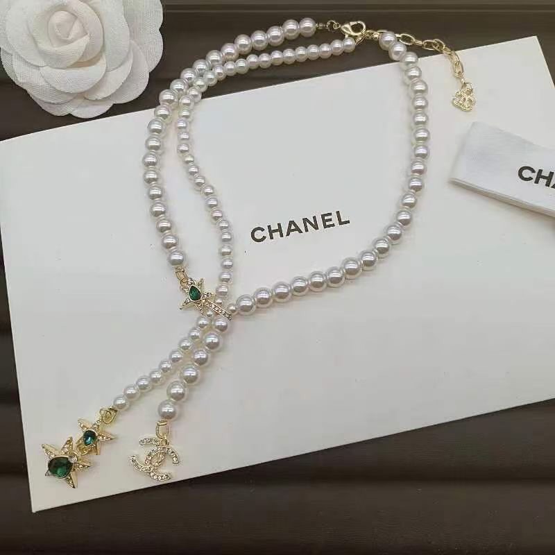 Chanel pearls necklace 112443