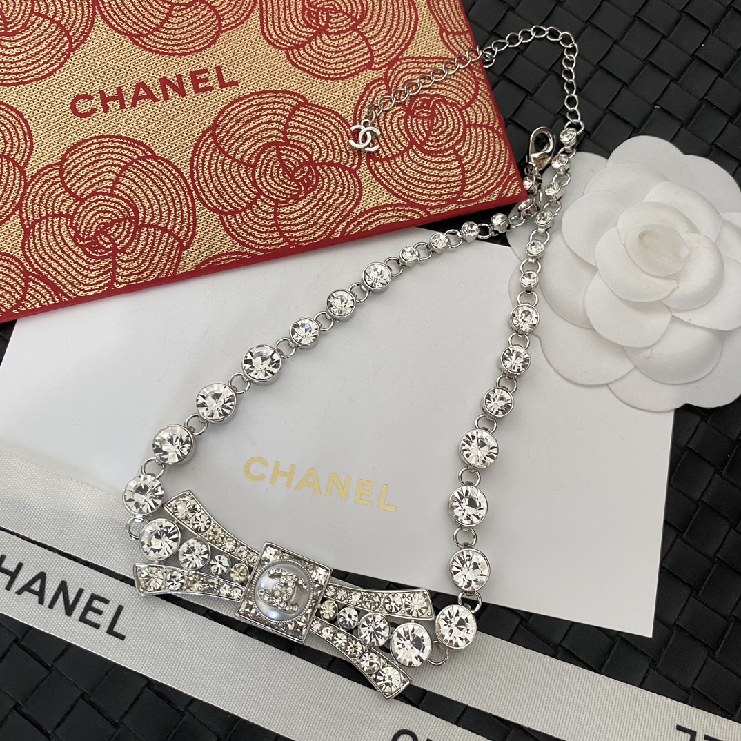 Chanel choker necklace 112460