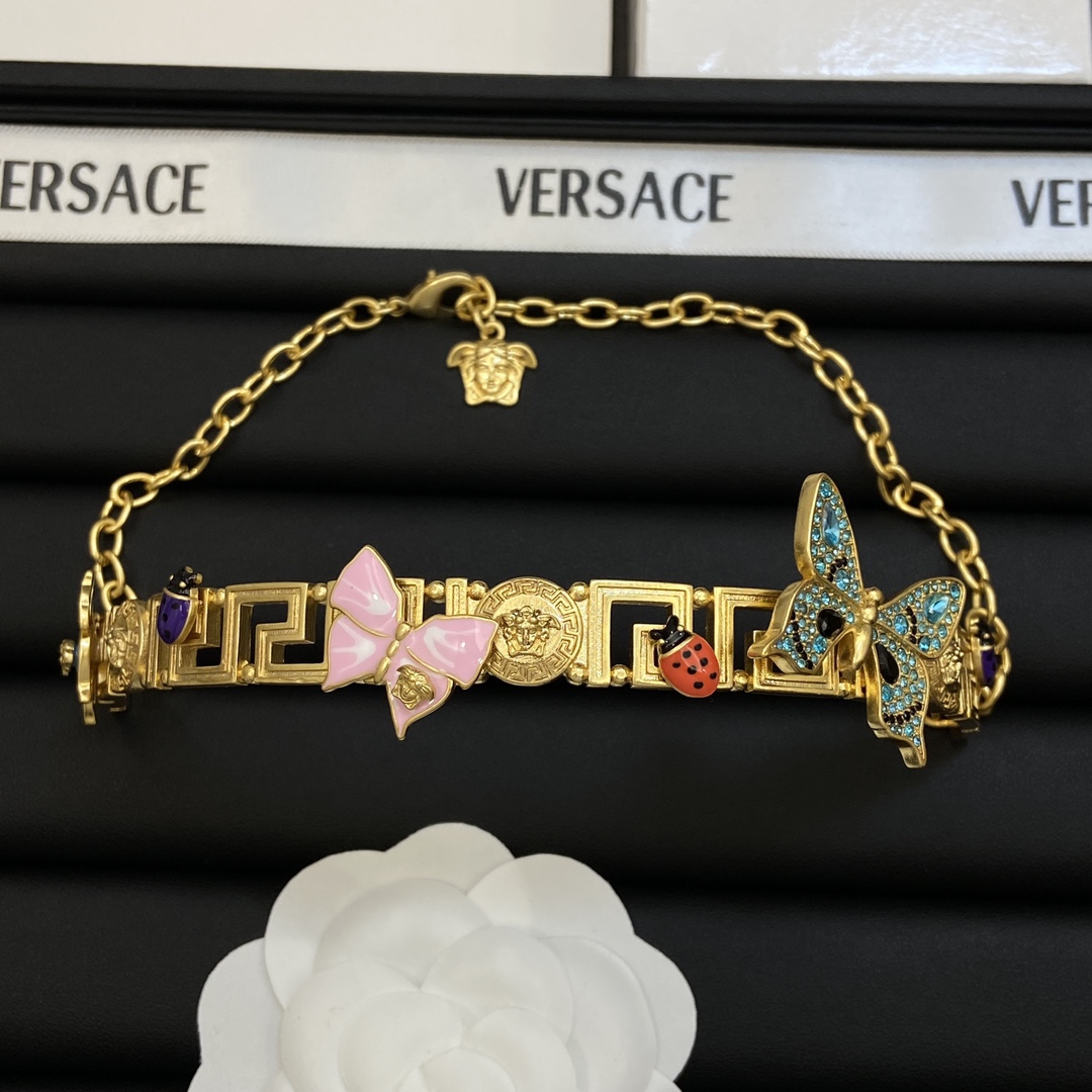 Versace new choker necklace 112548