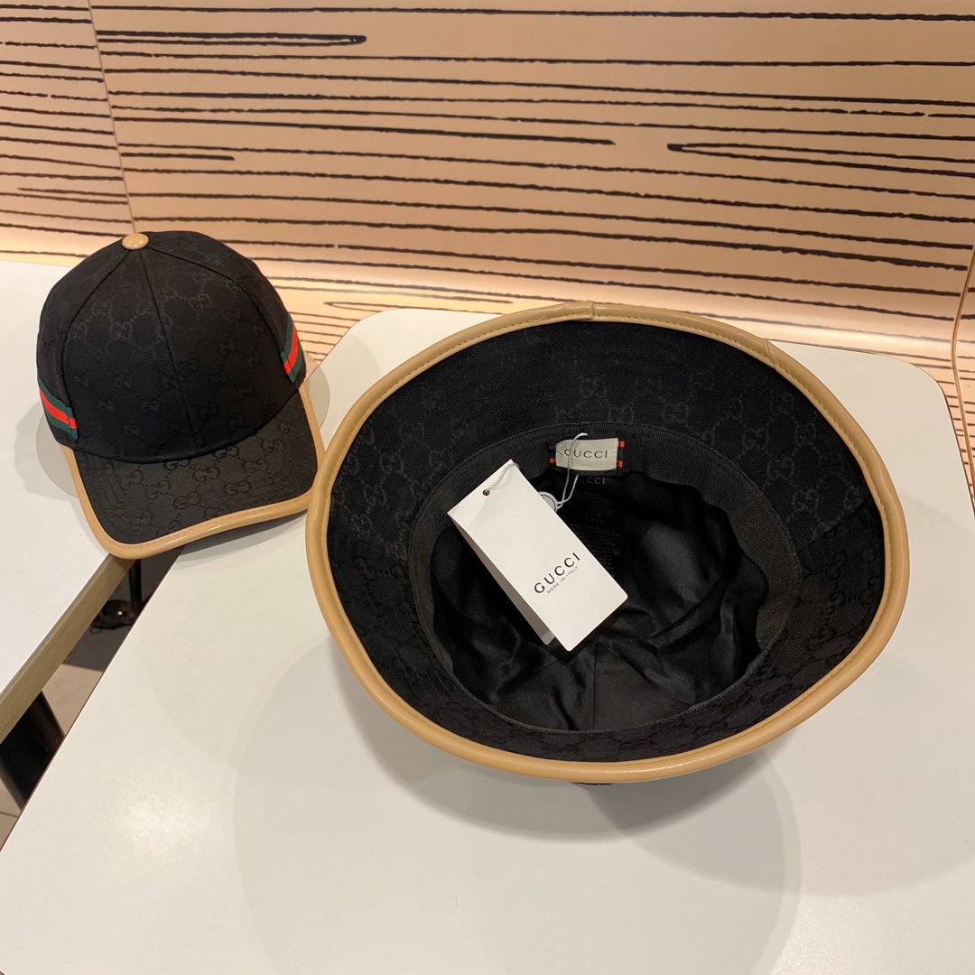 Gucci black hat/cap 112770