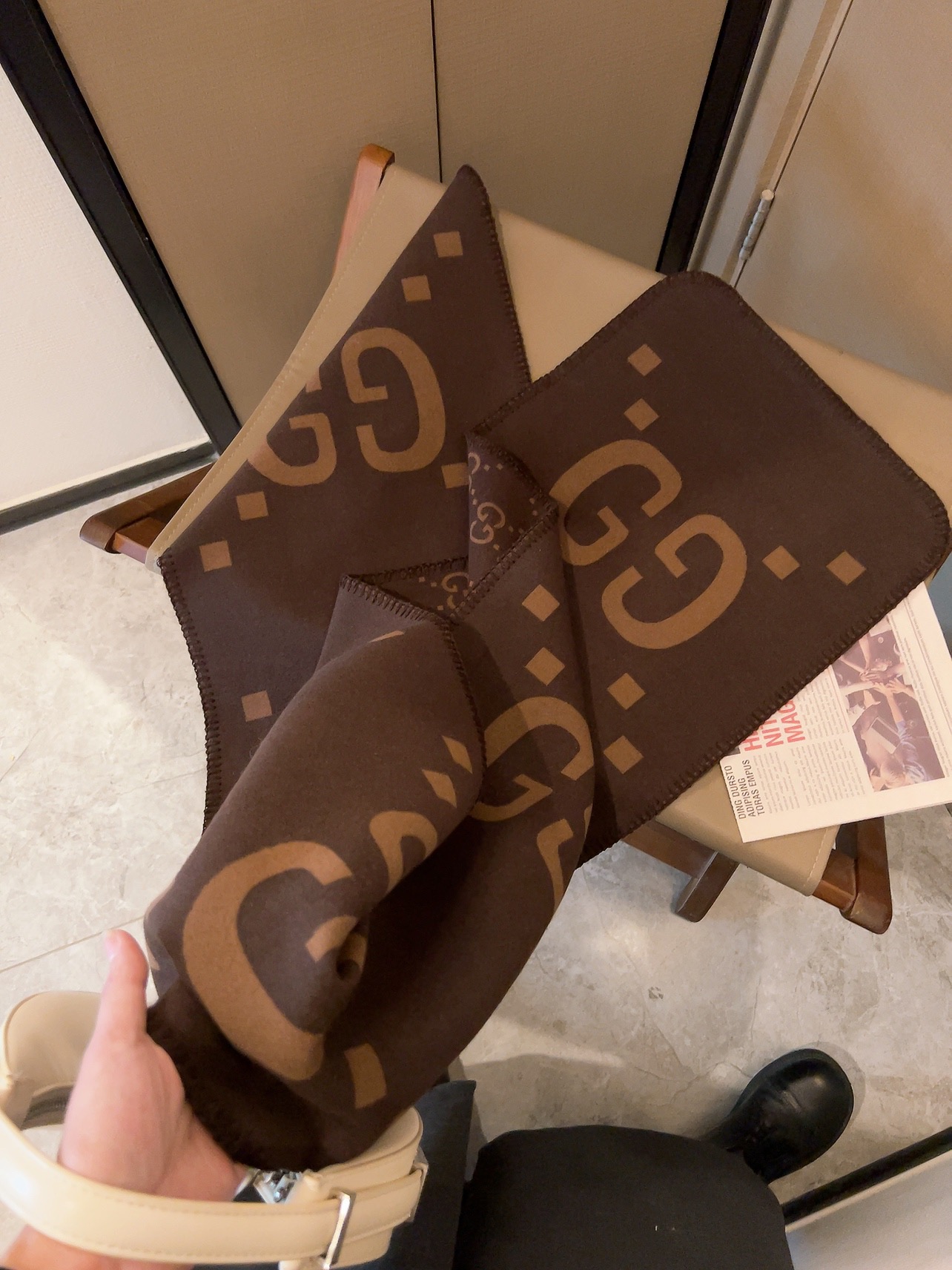 Gucci cashmere Scarf 112746