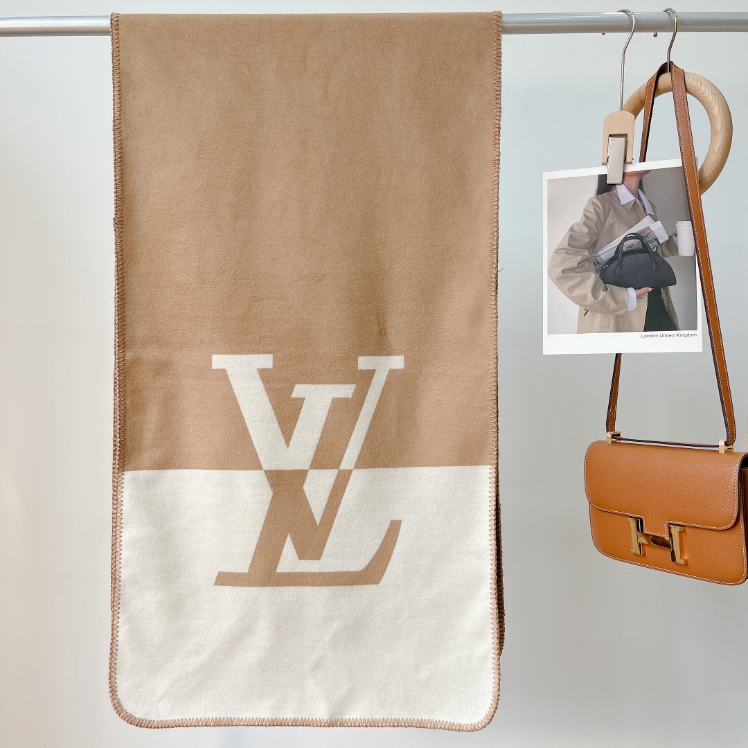 LV cashmere Scarf 112786