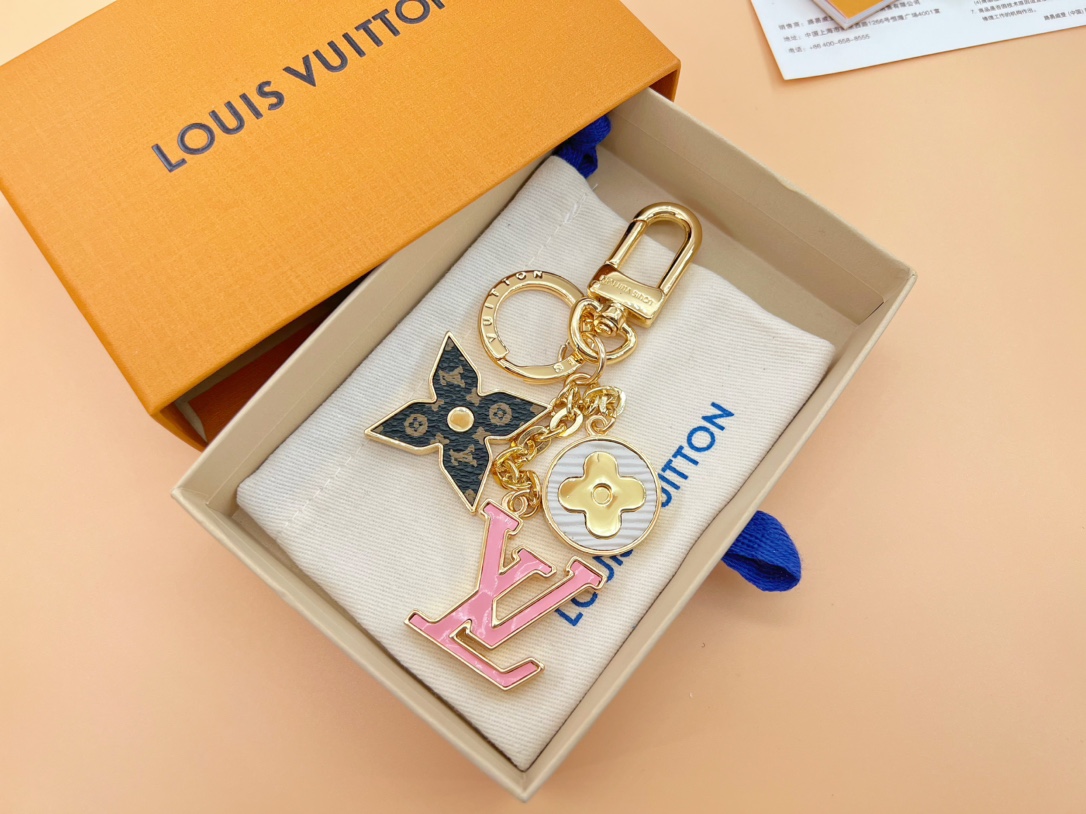 LV Spring Street Keychain/Bag Charm 112952