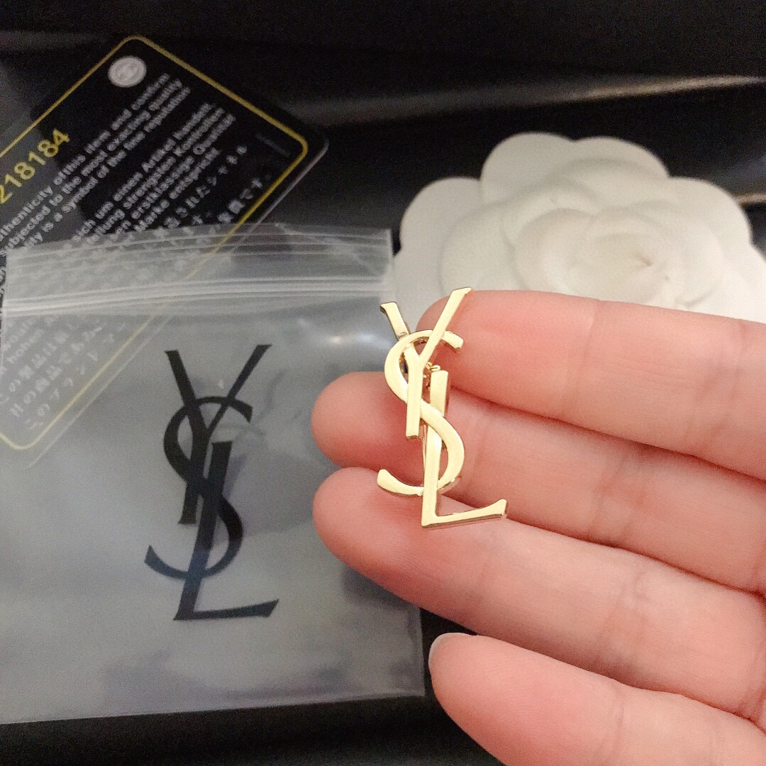 YSL mini brooch 112960