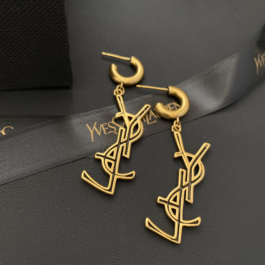 A396   YSL earrings