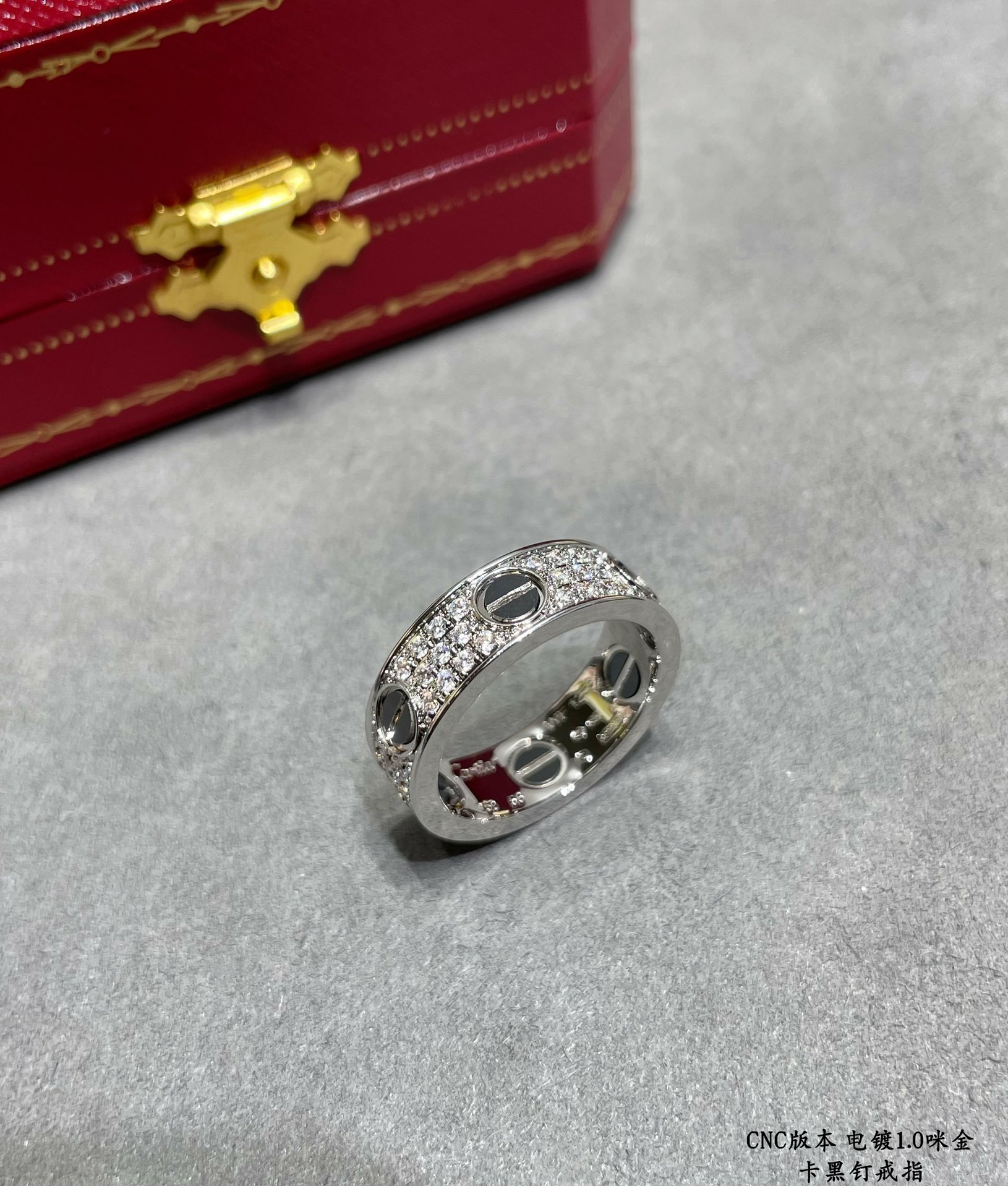 Cartier Black diamonds  Ring 113013