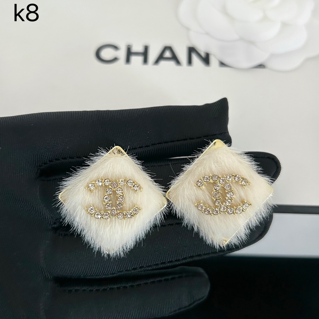 k8 Chanel earrings