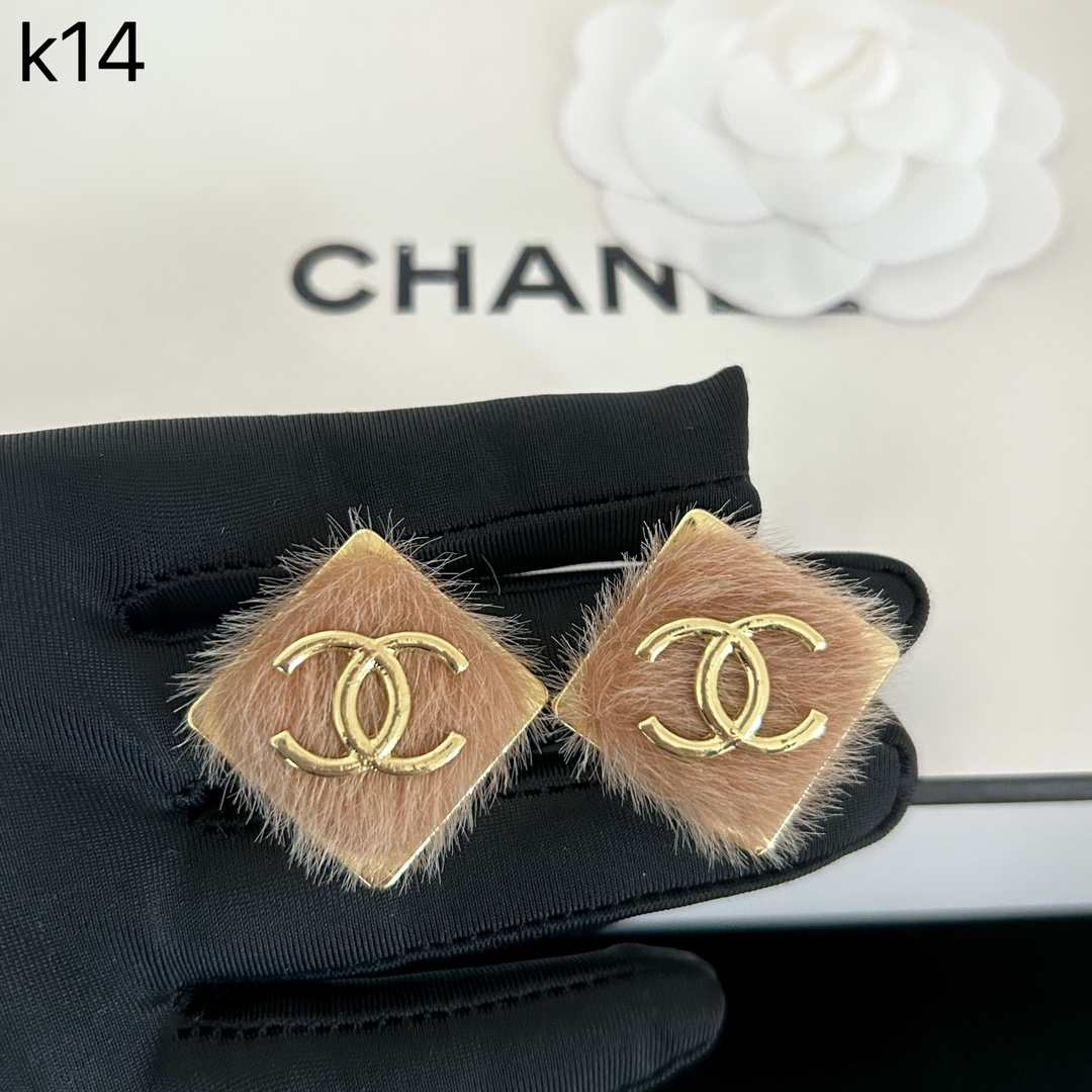 k14 Chanel earrings