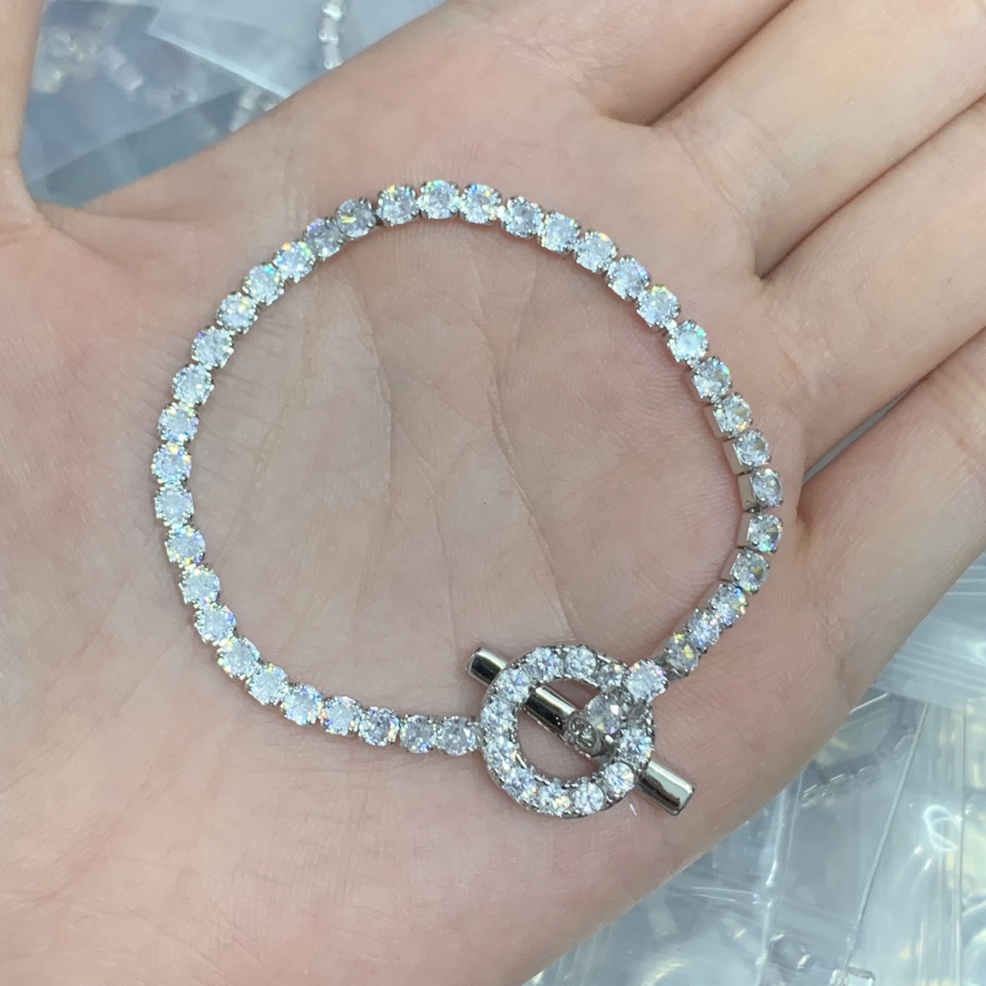 Tiffany full diamonds bracelet 113027