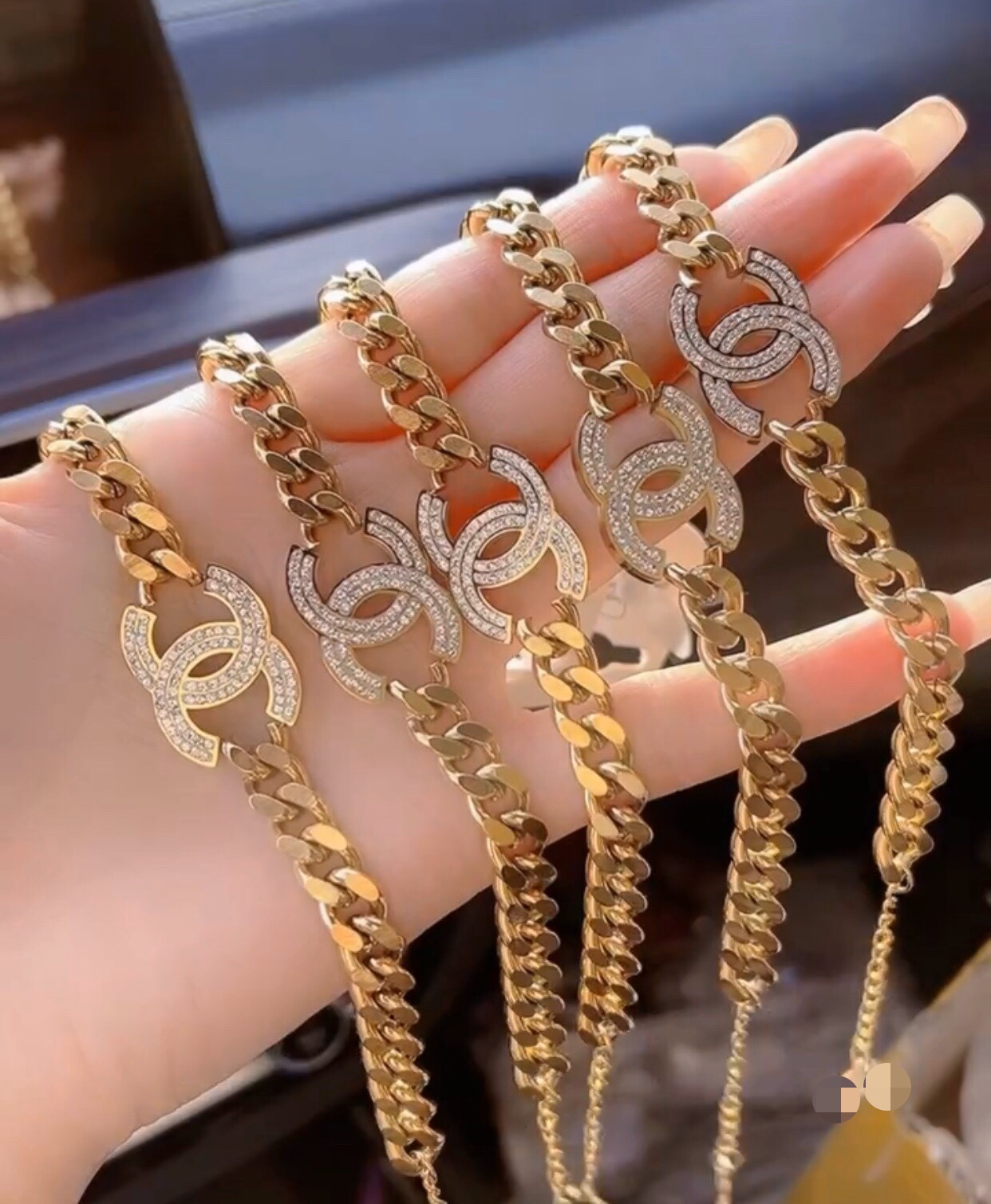 Chanel bracelet cc