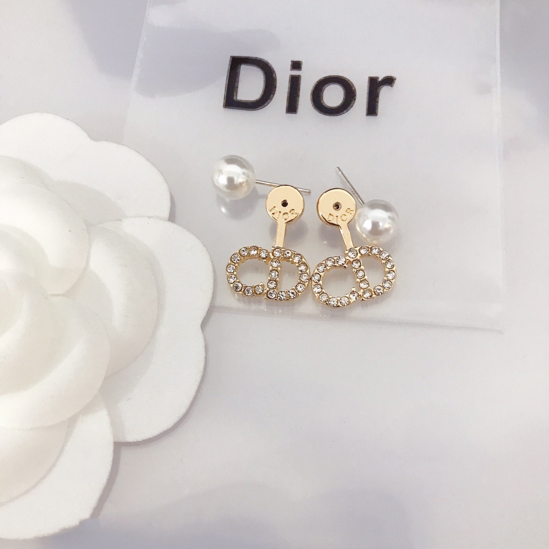 Dior CD pearls earrings 113067