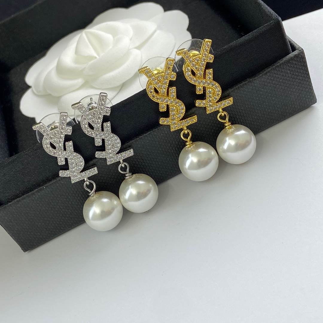 YSL Pearls earrings 113125