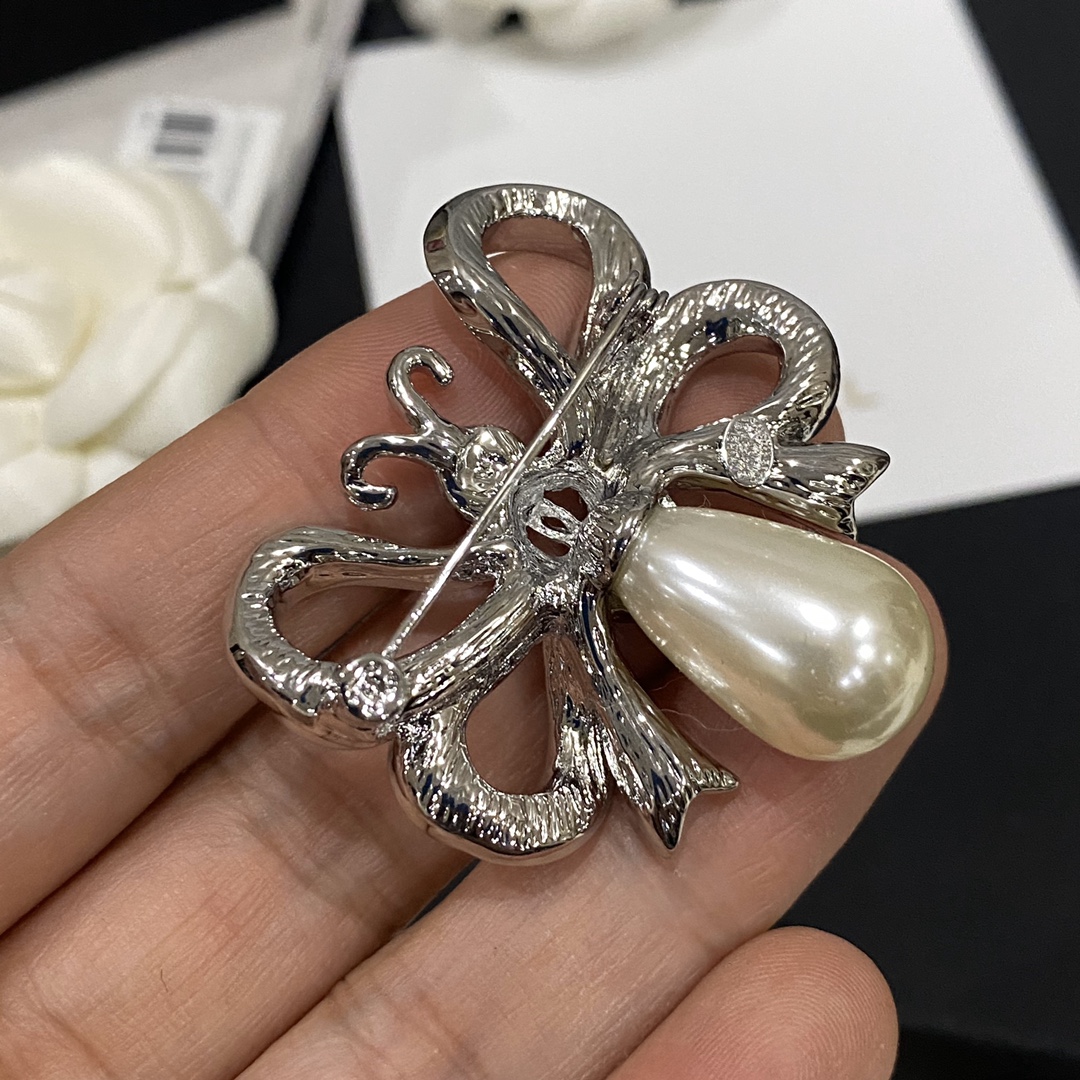 Chanel butterfly brooch