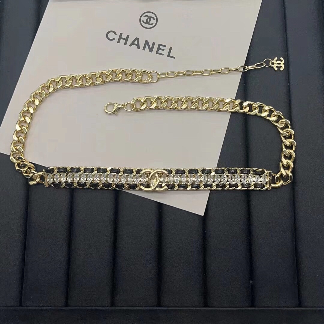 Chanel choker necklace 113489
