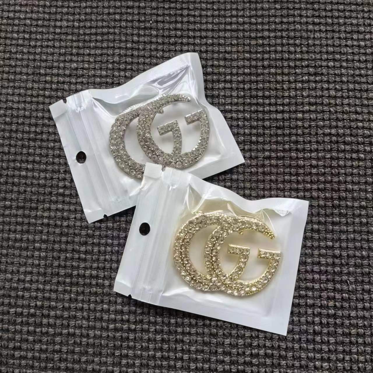 Big sale! Gucci GG crystal brooch