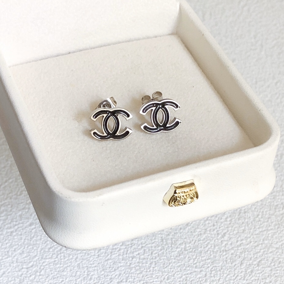Chanel cc earrings 113587