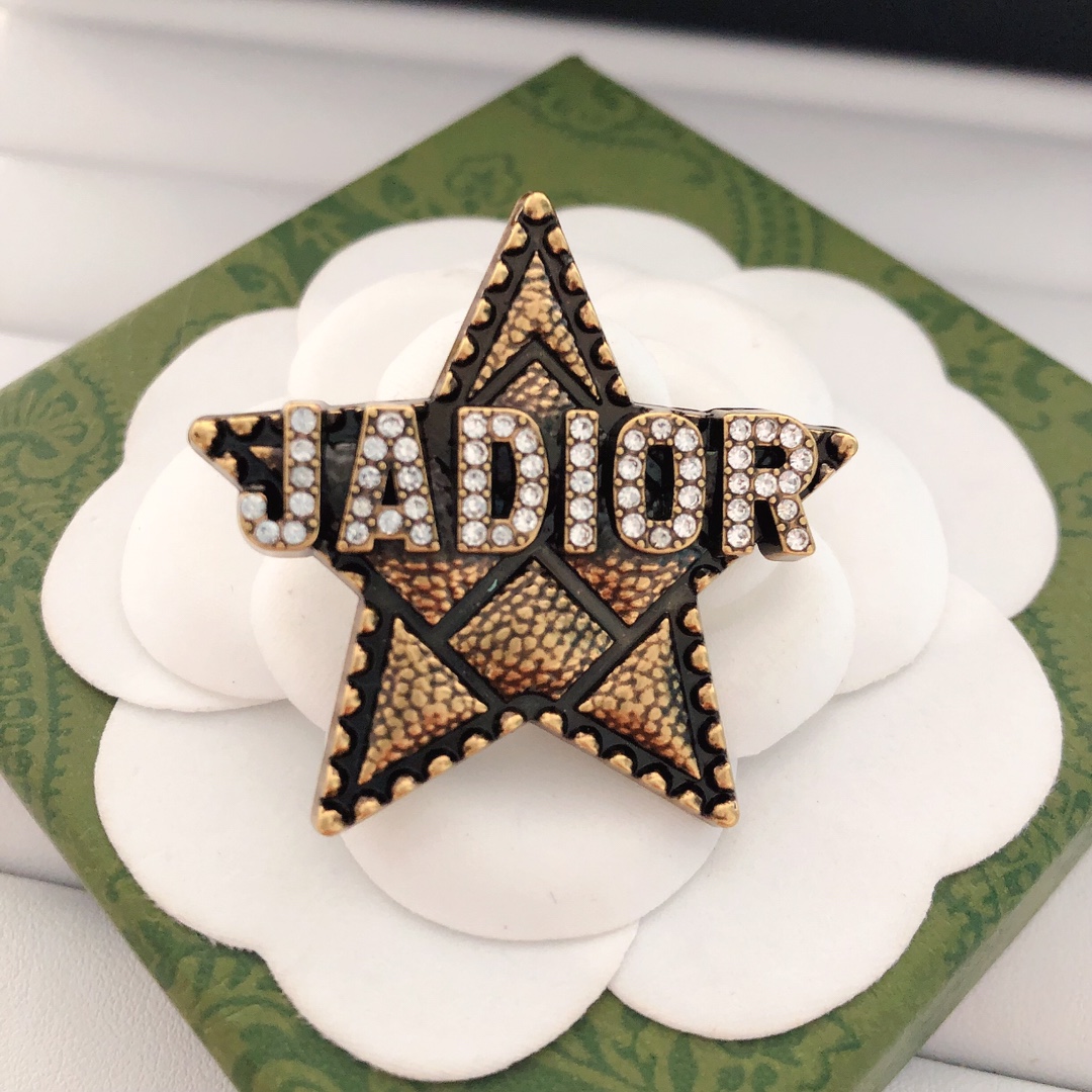 Dior star brooch 113601