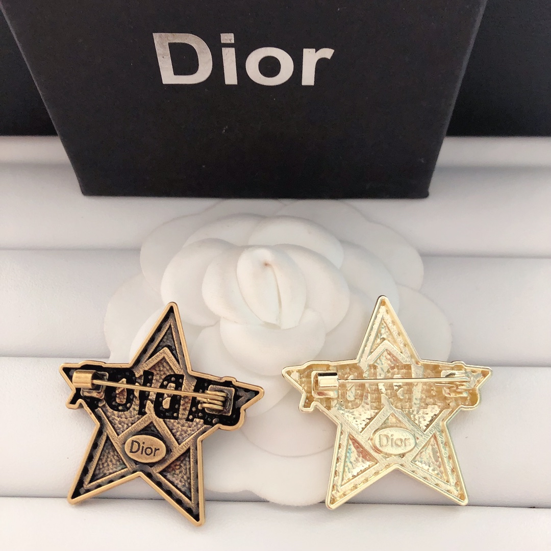 Dior star brooch 113601