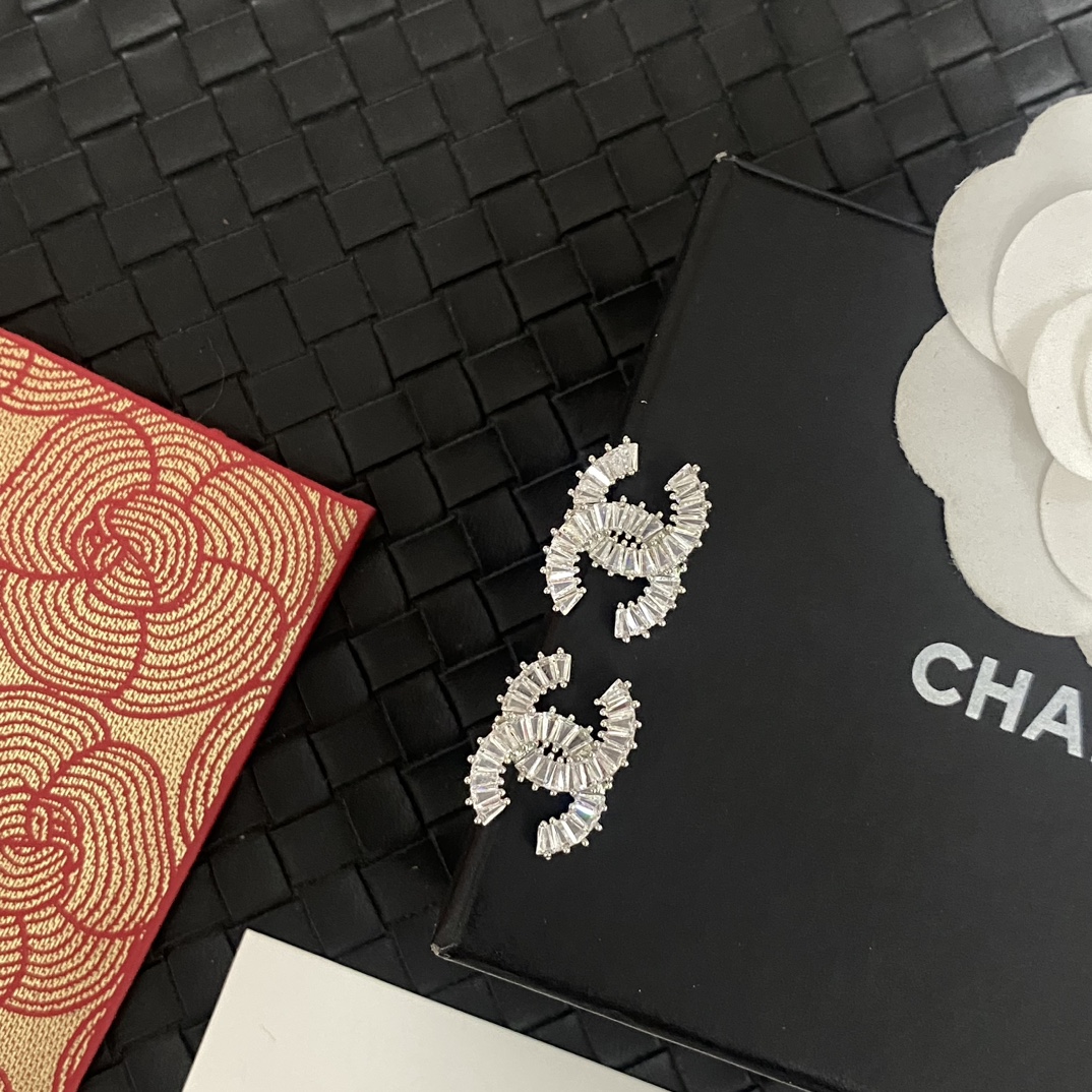 Chanel earrings cc 113594