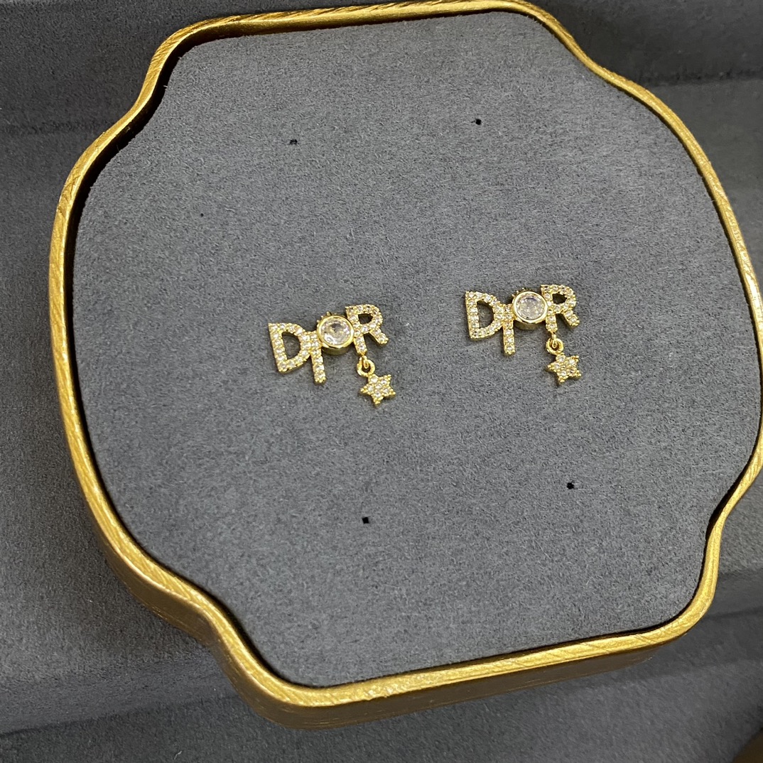 Dior star earrings 113614