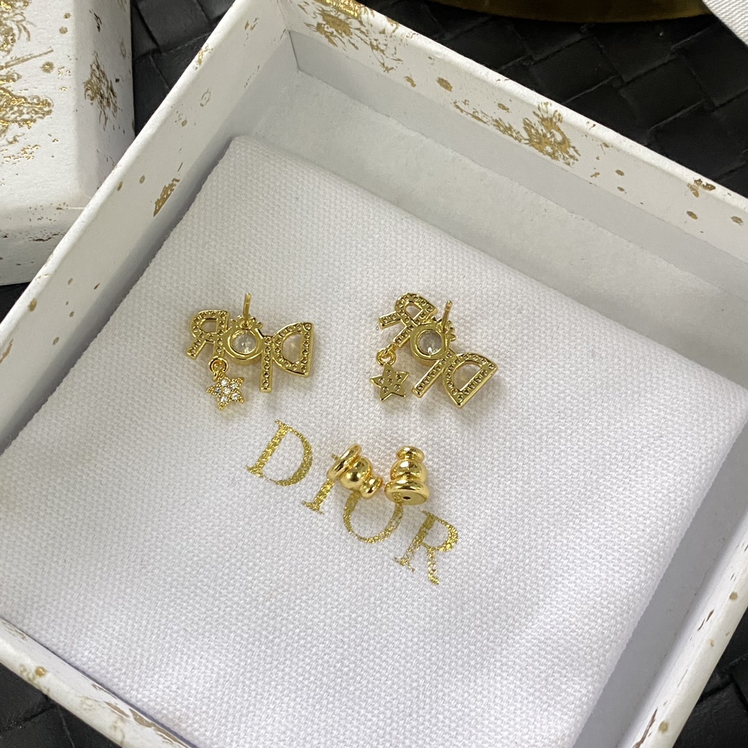 Dior star earrings 113614