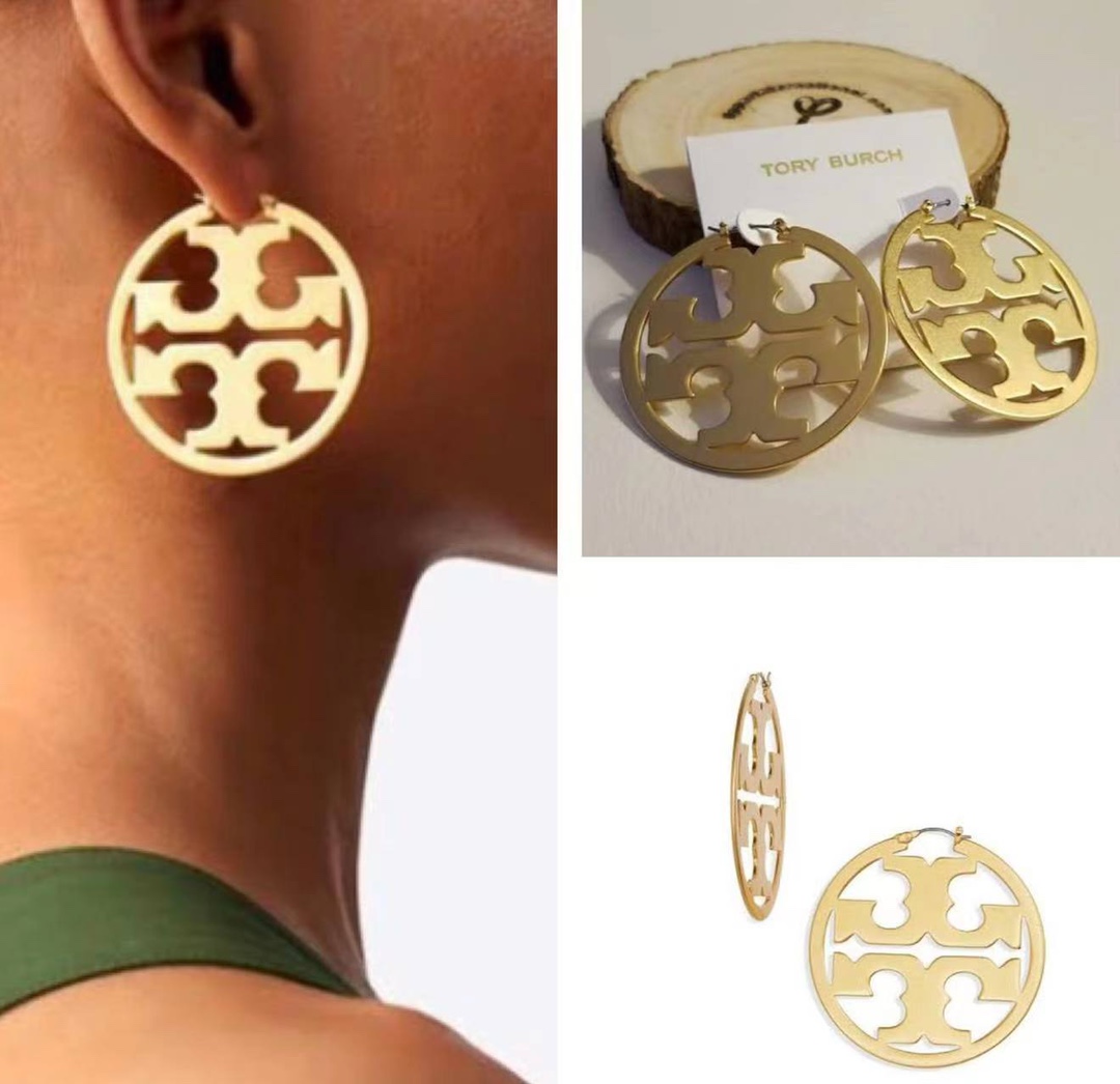 TORY BURCH  TB hollow earrings 113612