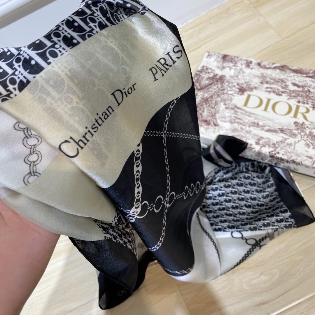 Dior Silk scarf  180cm 113731