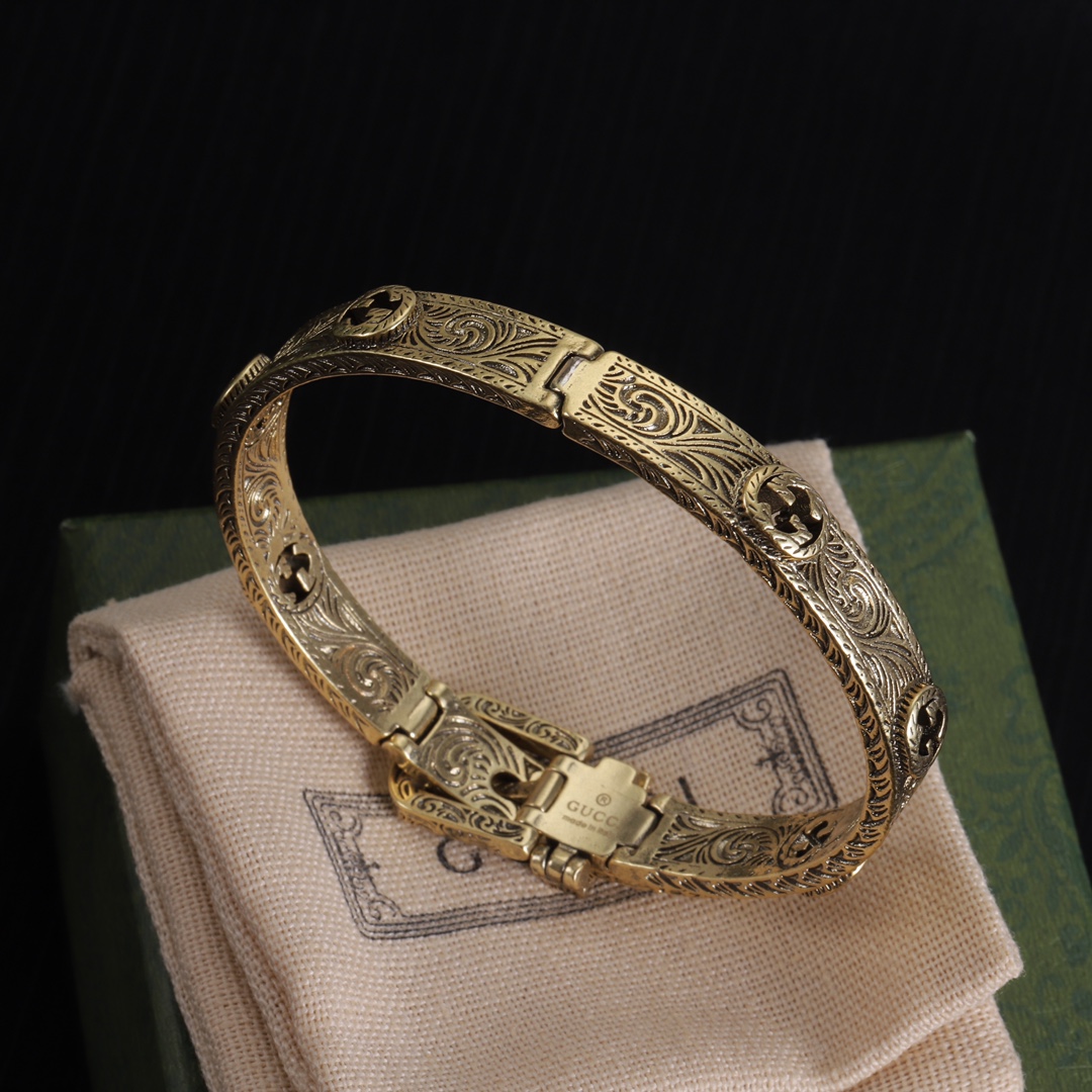 Gucci copper vintage bracelet 113764