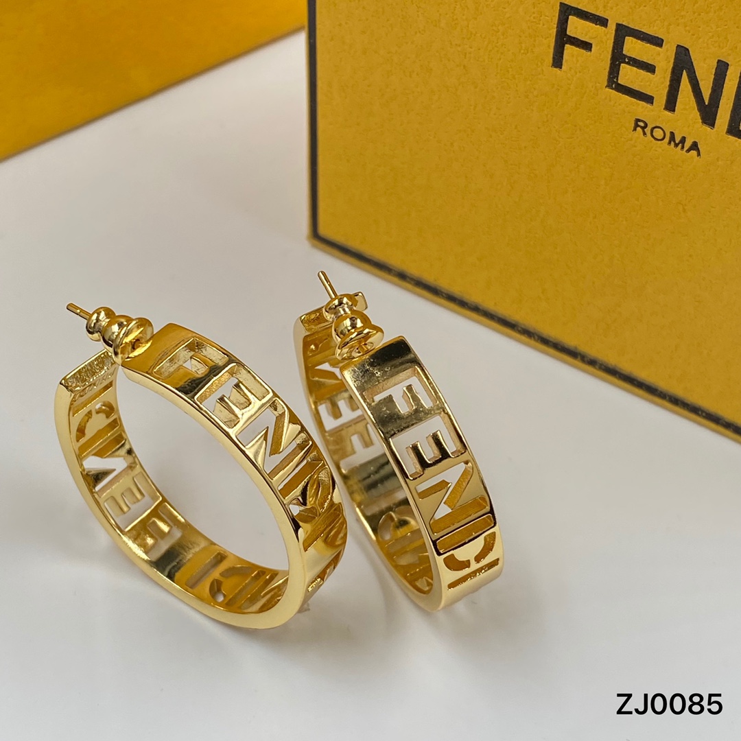 Fendi hoop earrings 113760