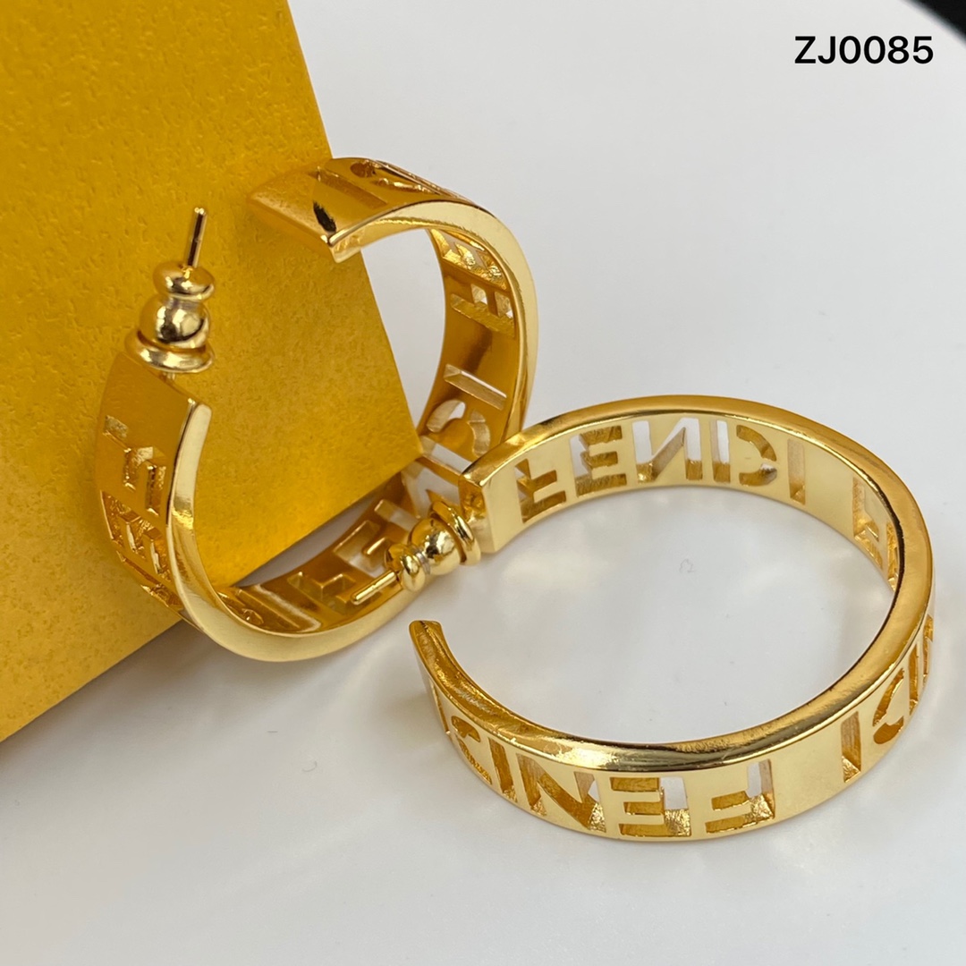 Fendi hoop earrings 113760