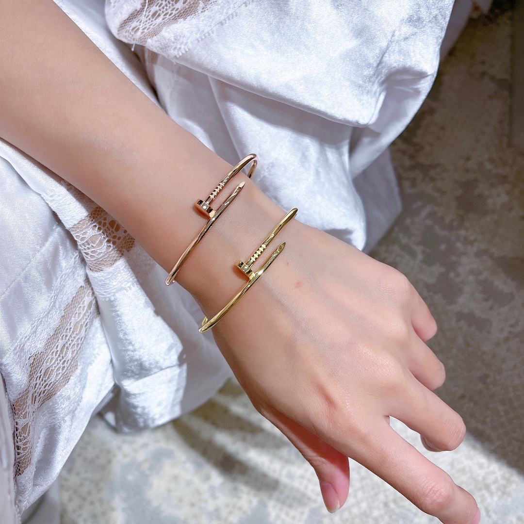 Thin(No diamond)Cartier Juste un Clou Bracelet