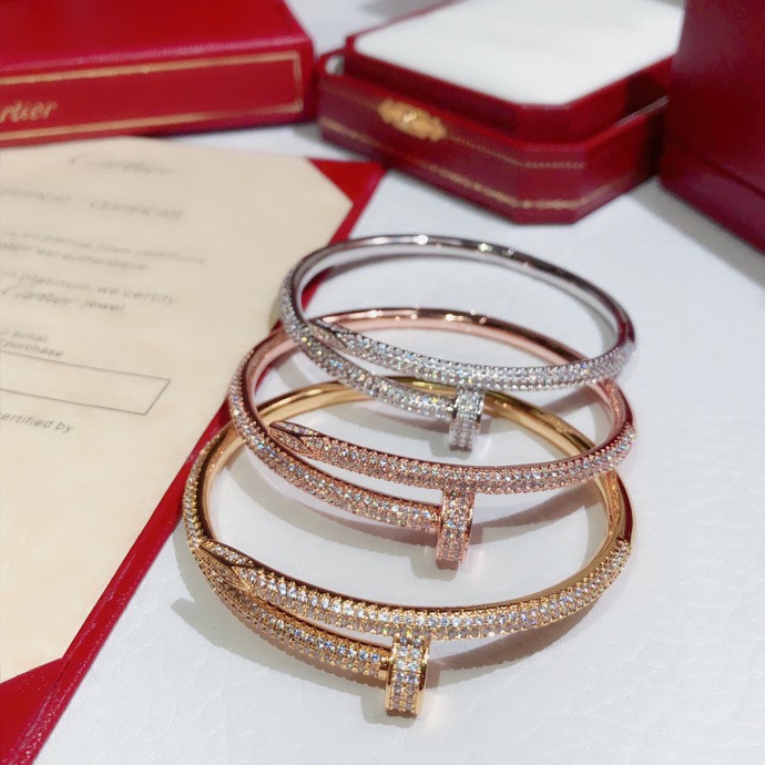 Cartier JUSTE UN CLOU diamond bracelet