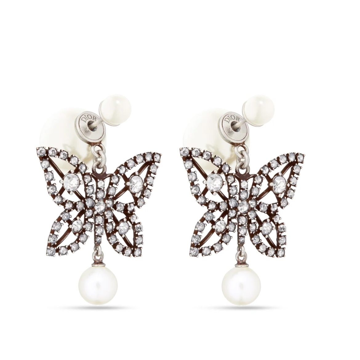 A1501 Dior Tribales butterfly earrings