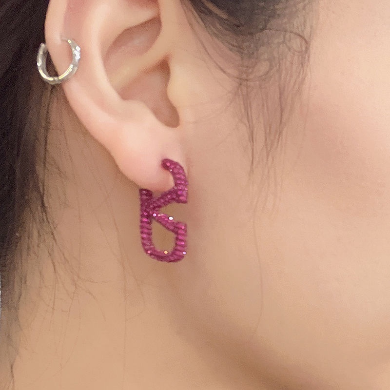A560 Valentino peach earrings