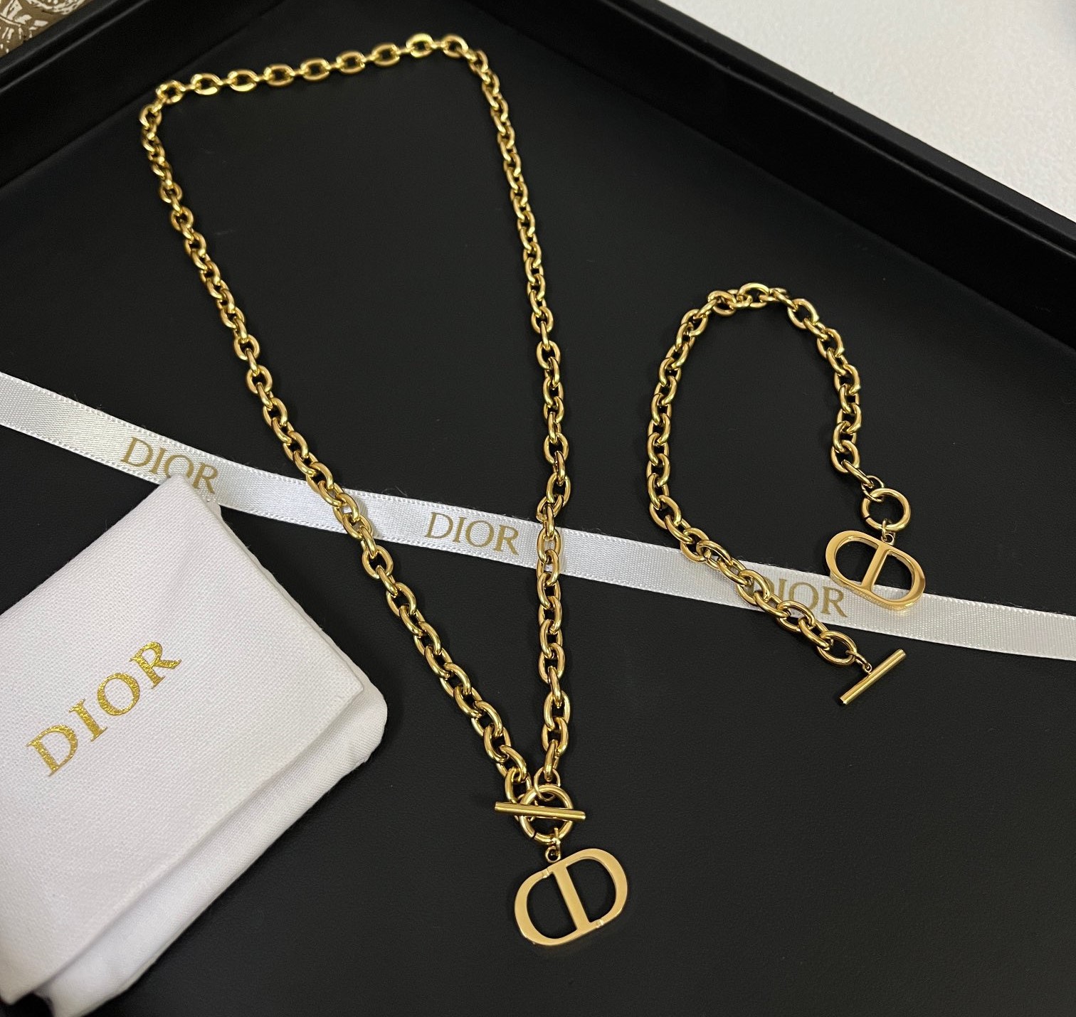 X584 Dior CD bracelet/necklace