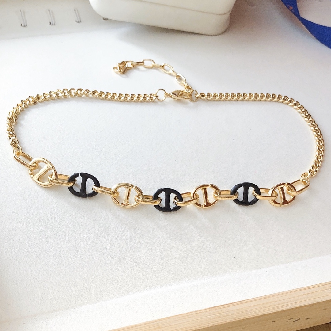 Dior CD choker necklace 114068