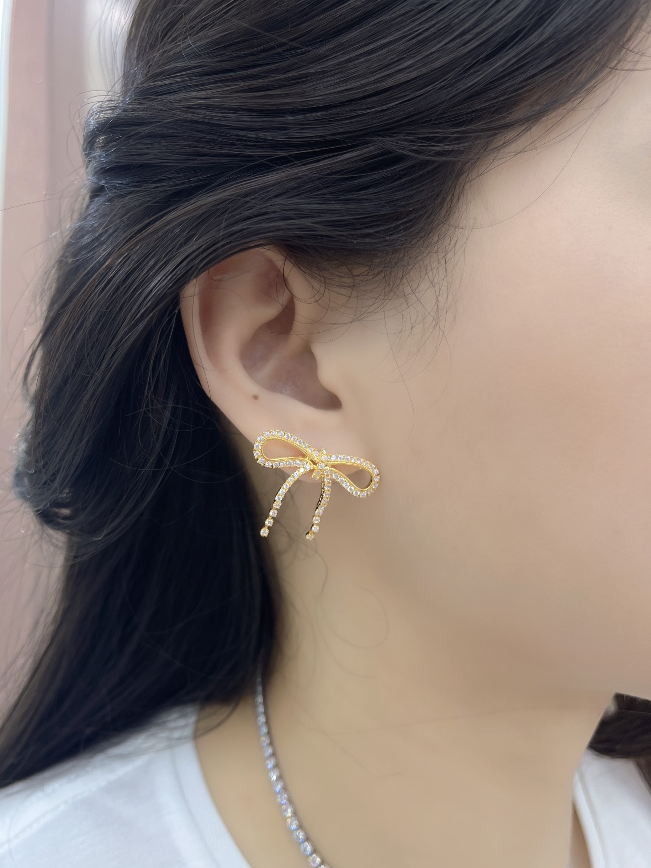 Balenciaga bowknot earrings 115798